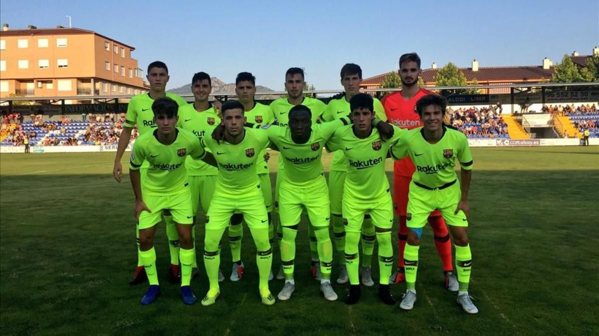 El once titular que salió al césped de El Collao El once titular que salió al césped de El Collao