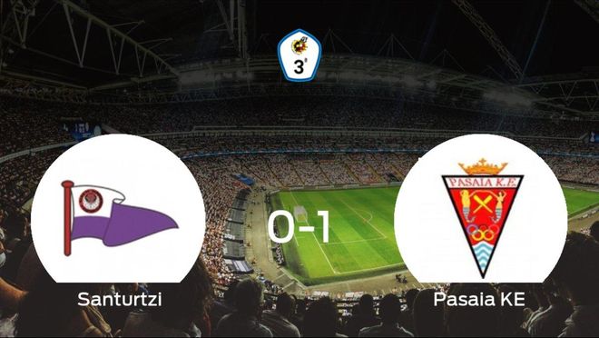El Pasaia KE consigue la victoria ante el Santurtzi en el segundo tiempo (0-1) El Pasaia KE consigue la victoria ante el Santurtzi en el segundo tiempo (0-1)