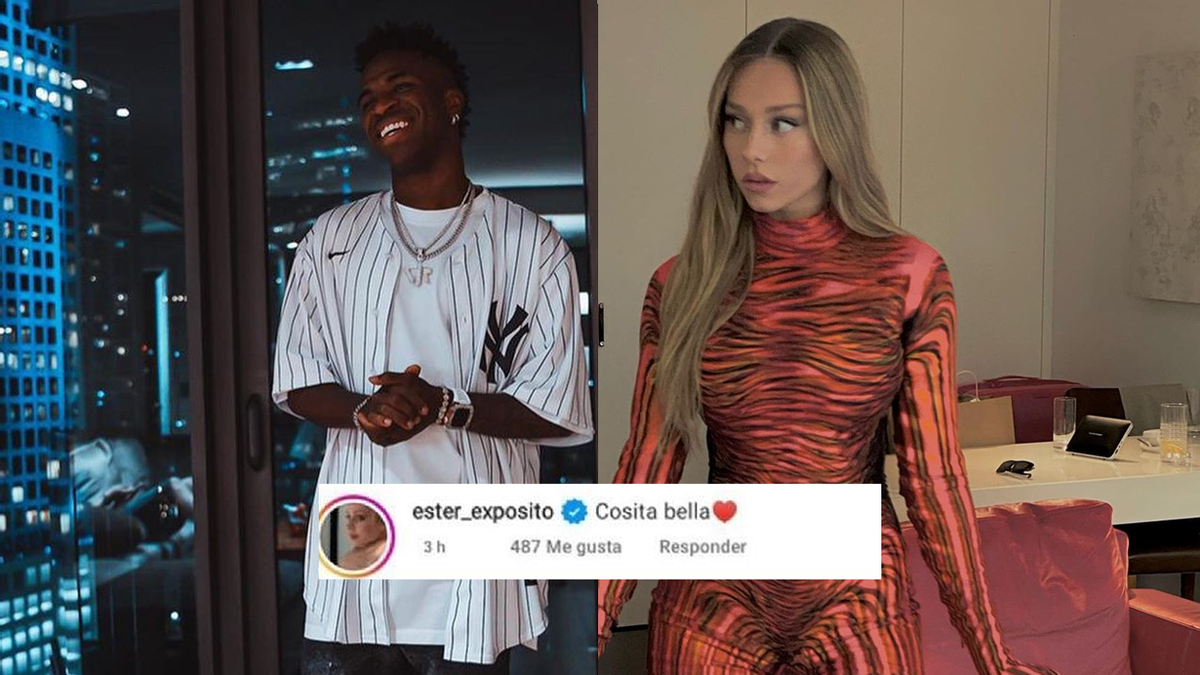 Famosos TV | Ester Expósito aclara en Instagram si está con Vinicius Jr