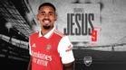 Gabriel Jesus, nuevo jugador del Arsenal