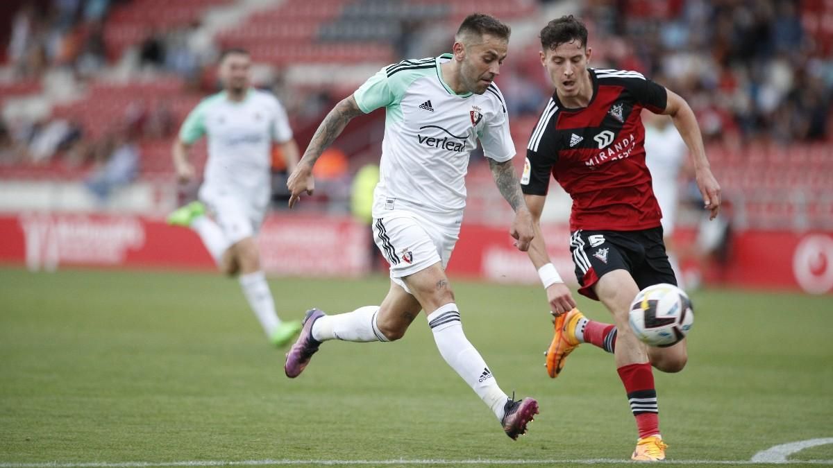 Osasuna venció al Mirandés Osasuna venció al Mirandés