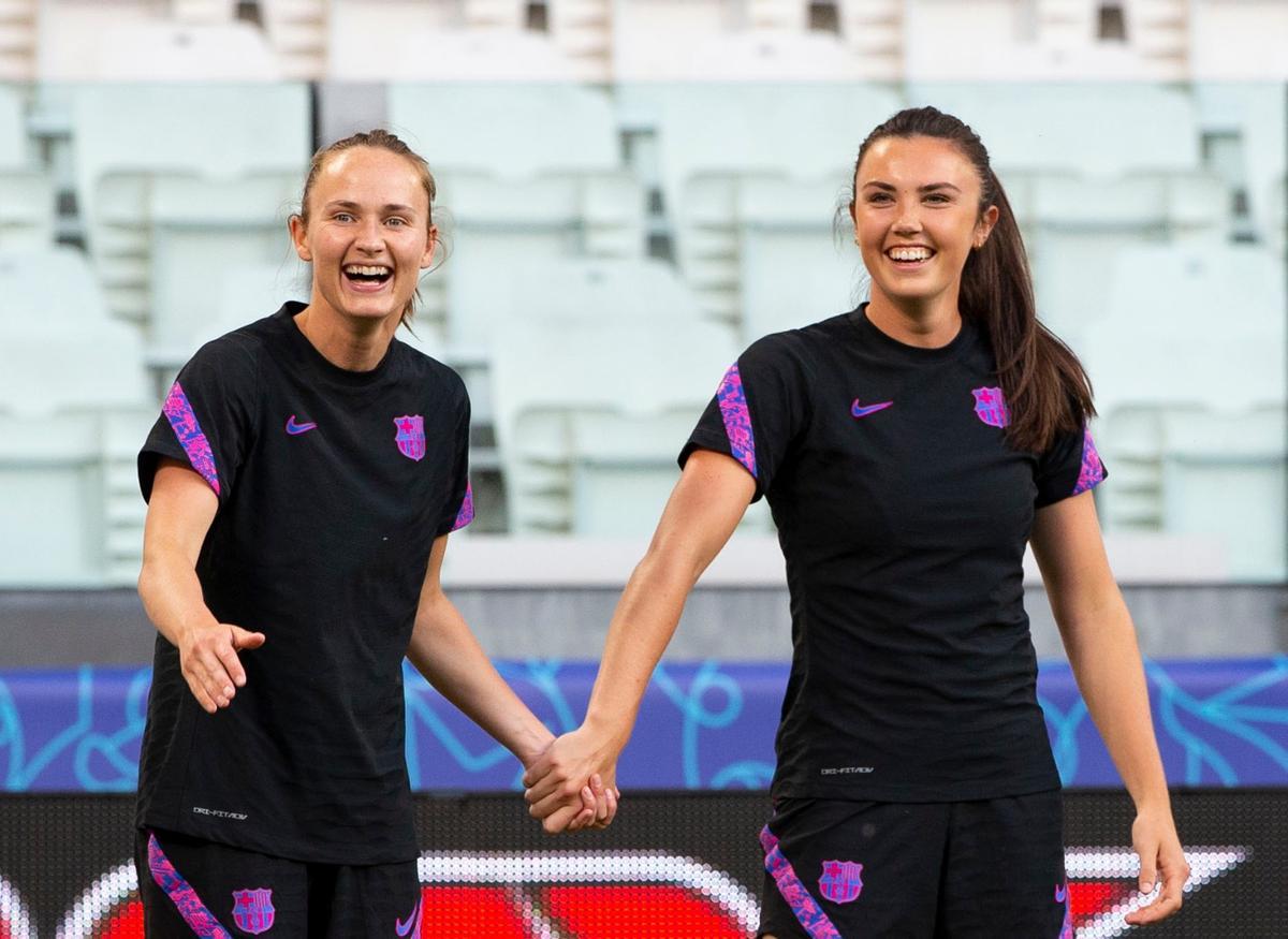 Fotos | Final Olympique Lyon - FC Barcelona | Las mejores imágenes del  último entreno antes de la final de la Champions League femenina