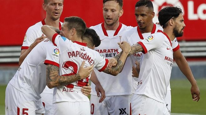 El Sevilla atraviesa su momento más dulce del curso El Sevilla atraviesa su momento más dulce del curso
