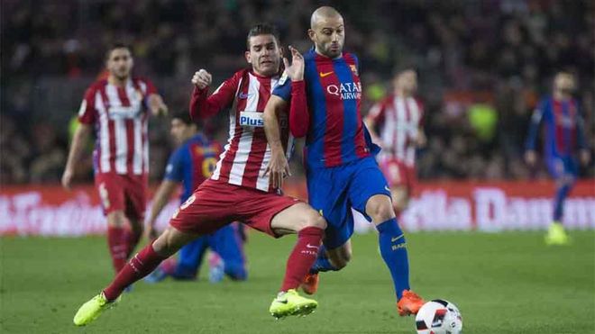 Mascherano acabó lesionado Mascherano acabó lesionado