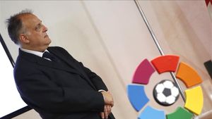Javier Tebas, presidente de la Liga Javier Tebas, presidente de la Liga