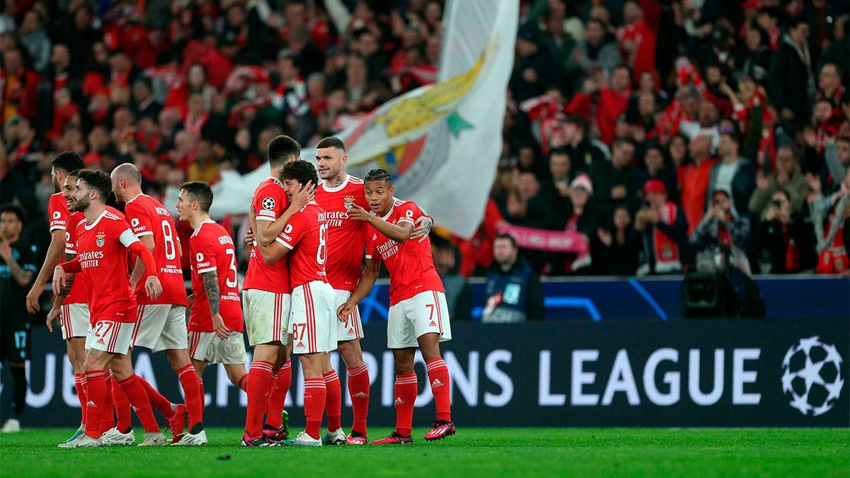 Resumen, goles y highlights del Benfica 5 - 1 Brujas de la vuelta de los octavos de final de la Champions