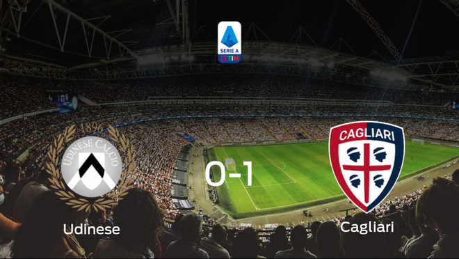 El Cagliari consigue los tres puntos tras derrotar 0-1 al Udinese El Cagliari consigue los tres puntos tras derrotar 0-1 al Udinese