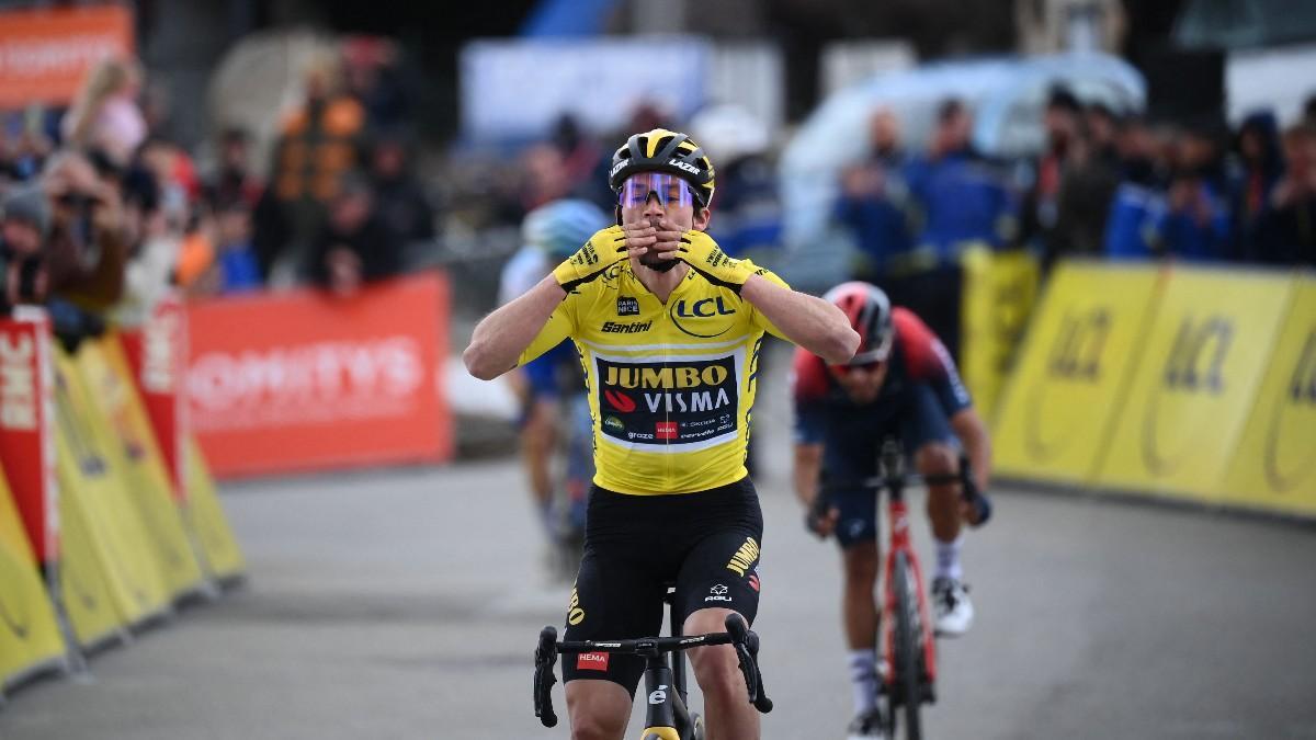 Roglic, vencedor de la penúltima etapa de la París-Niza