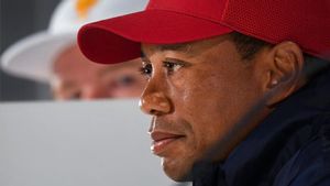 Tiger Woods. Tiger Woods.