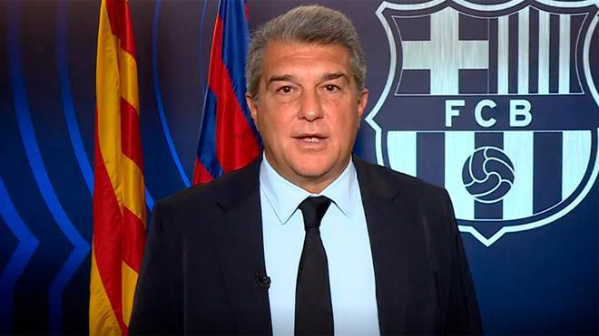 Laporta habla sobre la vuelta de Messi al Barça