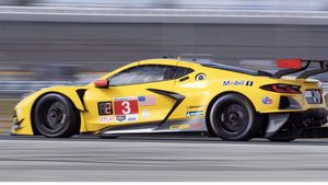 El Corvette de Antonio García, en Daytona El Corvette de Antonio García, en Daytona