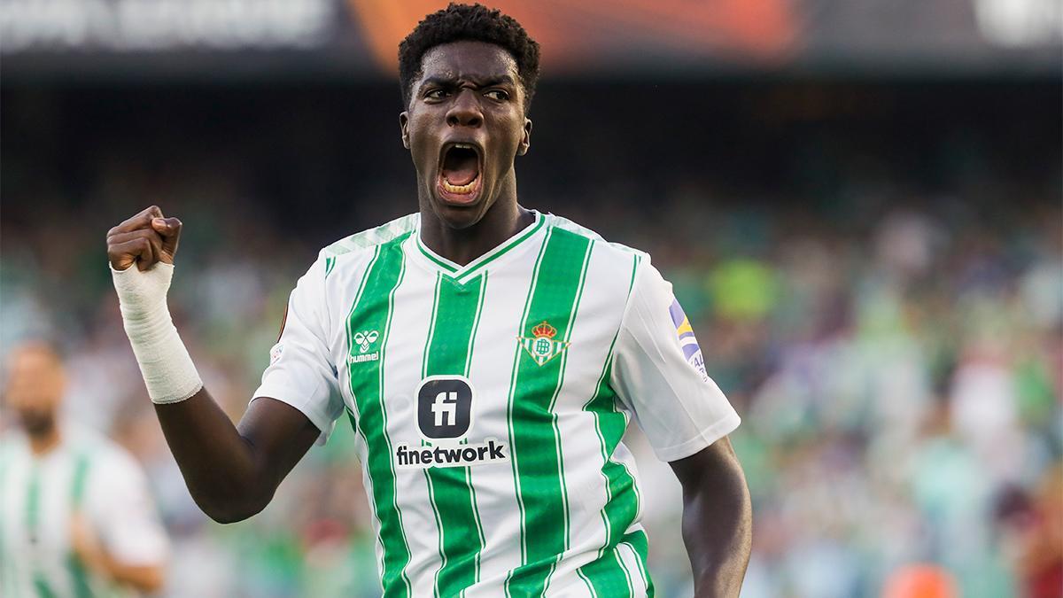 Betis - Spartak Praga |  Il gol di Assane Diao