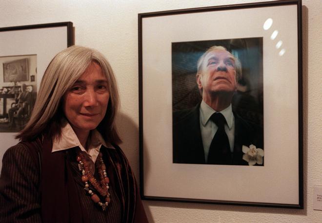 Muere la escritora argentina María Kodama, viuda de Jorge Luis Borges, a los 86 años