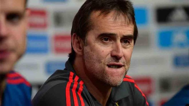 Julen Lopetegui, seleccionador español de fútbol Julen Lopetegui, seleccionador español de fútbol
