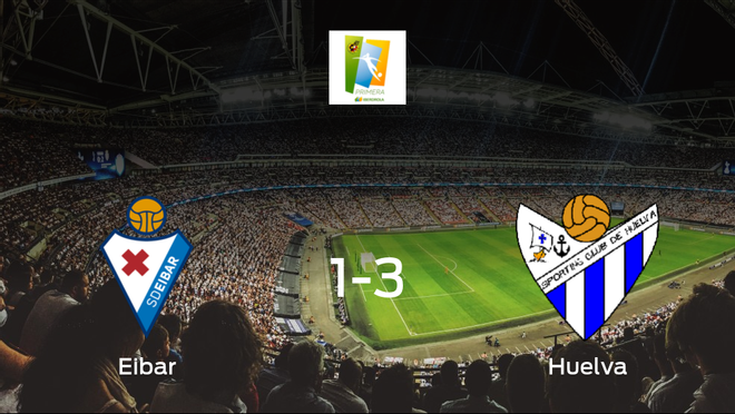 El Sporting de Huelva Femenino se impone al Eibar Femenino y consigue los tres puntos (1-3) El Sporting de Huelva Femenino se impone al Eibar Femenino y consigue los tres puntos (1-3)