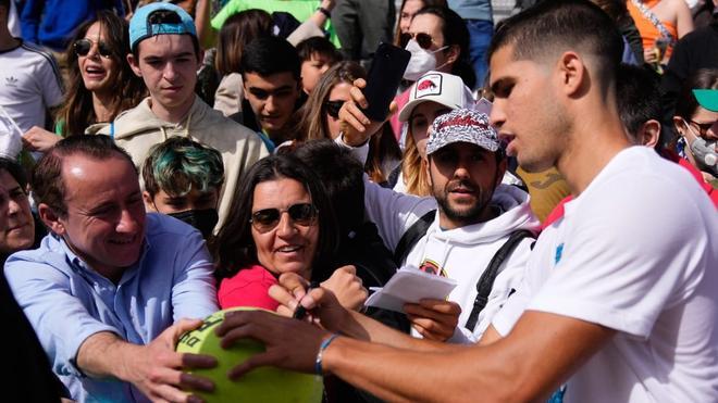 Nadal, Alcaraz y Djokovic, los ‘atractivos del Mutua Madrid Open