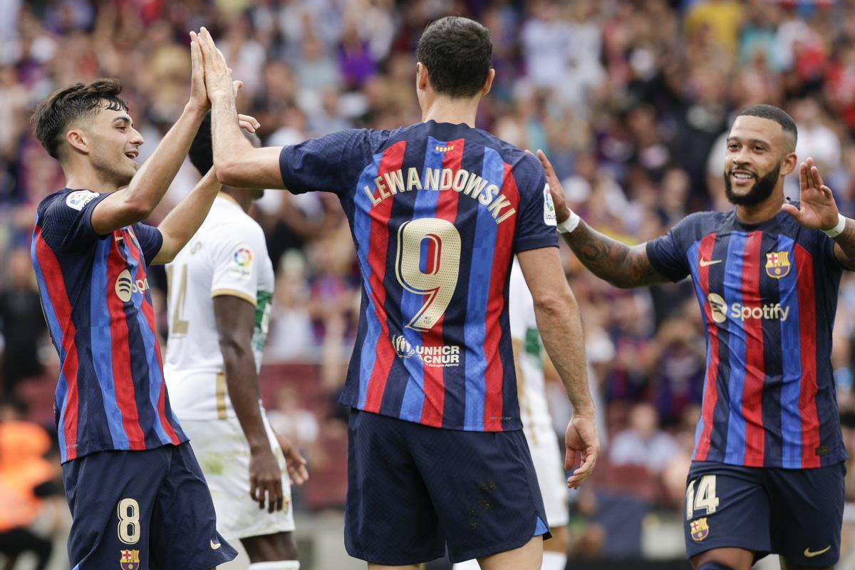 Resumen, goles y highlights del Barcelona 3-0 Elche de la jornada 6 de la Liga Santander