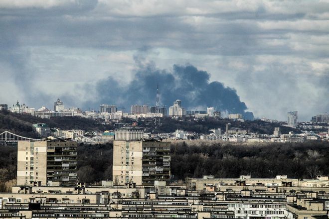 Ucrania informa que ha eliminado a 800 vehículos de un convoy ruso en Bashtanka