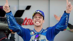 El piloto español de Suzuki Ecstar, Joan Mir, Campeón del Mundo de Moto GP El piloto español de Suzuki Ecstar, Joan Mir, Campeón del Mundo de Moto GP