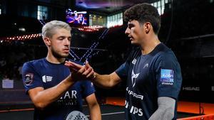 Agustín Tapia y Arturo Coello celebran su pase a la final