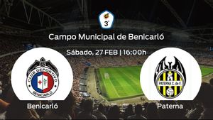 Previa del partido: el Benicarló recibe al Paterna en la decimonovena jornada Previa del partido: el Benicarló recibe al Paterna en la decimonovena jornada