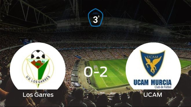 El UCAM B se lleva tres puntos tras vencer 0-2 al Los Garres El UCAM B se lleva tres puntos tras vencer 0-2 al Los Garres