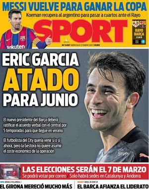 Portada 27/01/2021 Portada 27/01/2021