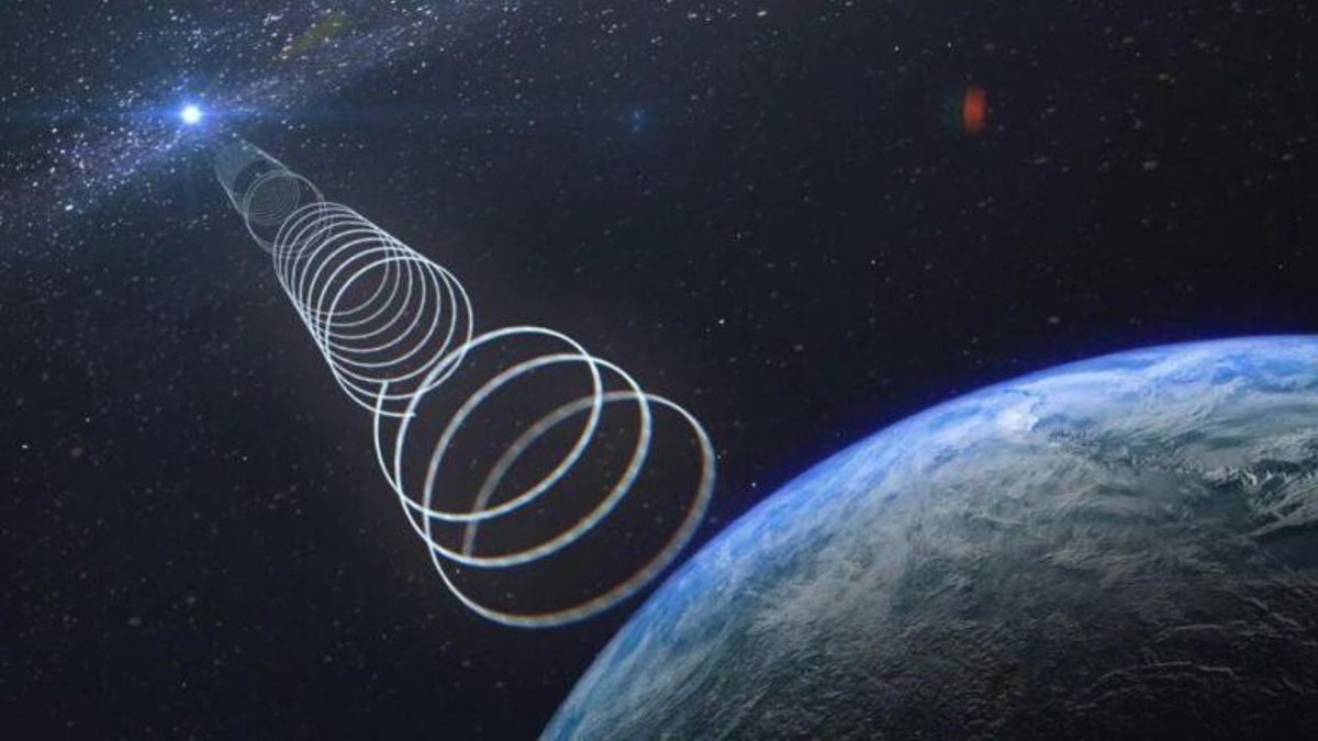 Enigmáticas señales de radio procedentes del centro de la galaxia desconciertan a los astrónomos Enigmáticas señales de radio procedentes del centro de la galaxia desconciertan a los astrónomos