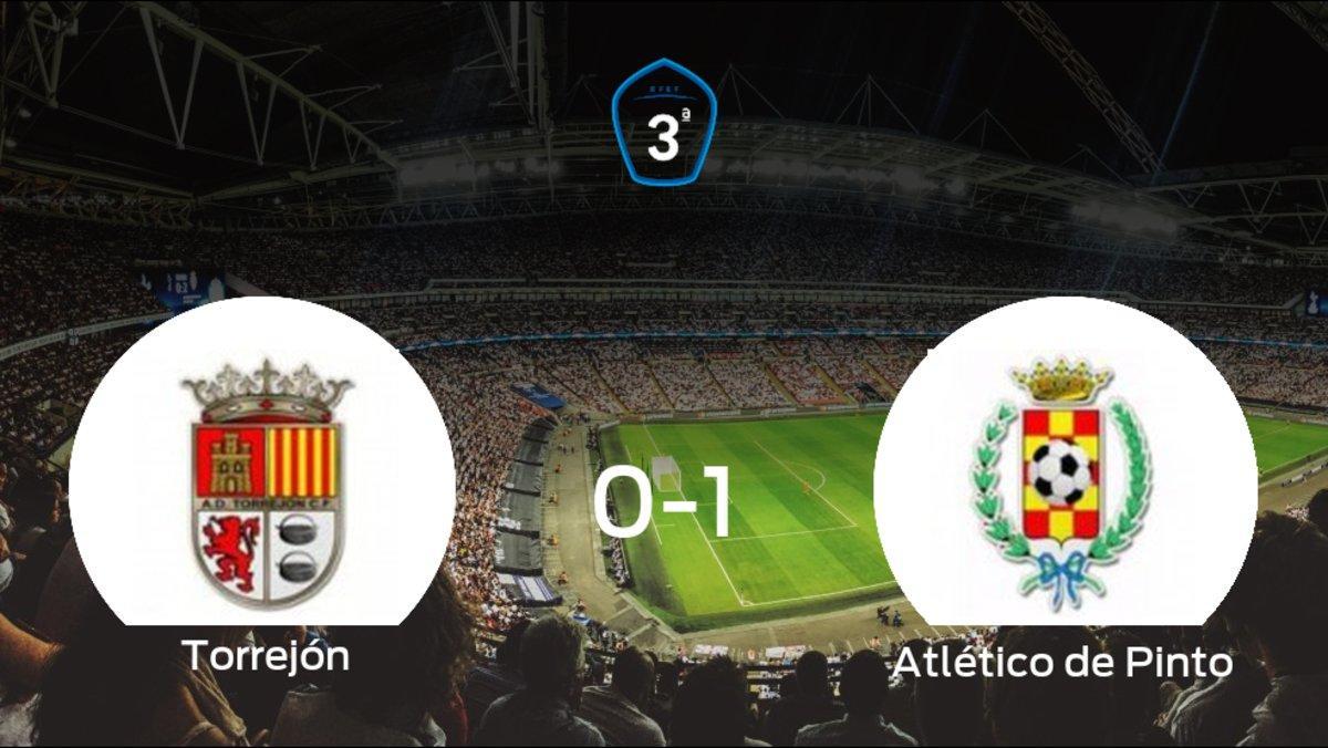 El Atlético de Pinto gana 0-1 a la AD Torrejón CF y se lleva los tres puntos