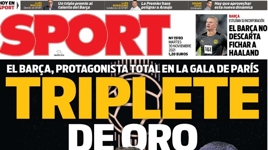 This is the cover of SPORT
