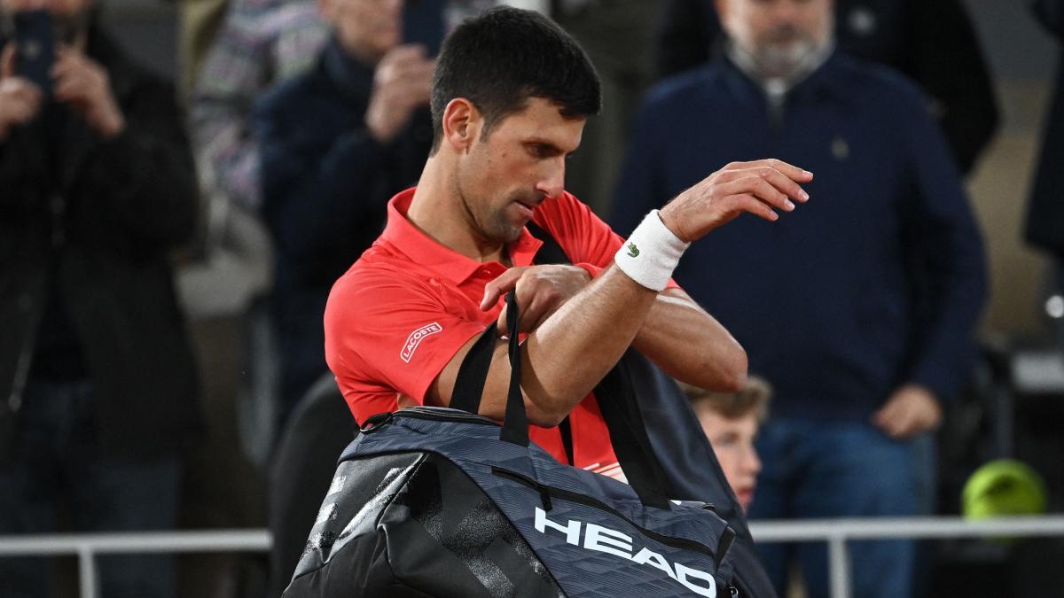 Djokovic se marchó decepcionado de la central de Roland Garros tras su derrota