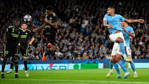 Manchester City - Real Madrid: El gol de Militao en propia puerta