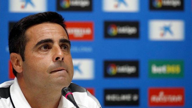 David Gallego confía en que sus jugadores absorban la idea de juego que tiene en mente. David Gallego confía en que sus jugadores absorban la idea de juego que tiene en mente.
