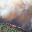 Las imágenes de la evacuación de los vecinos de Bejís por el avance del incendio forestal.
