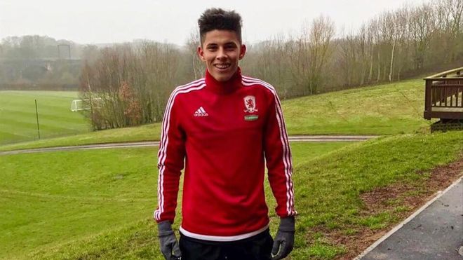 Maximiliano Villa estuvo entrenando con el Middlesbrough Maximiliano Villa estuvo entrenando con el Middlesbrough