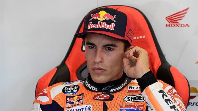 Una imagen de archivo de Marc Márquez durante la temporada 2020 de MotoGP Una imagen de archivo de Marc Márquez durante la temporada 2020 de MotoGP