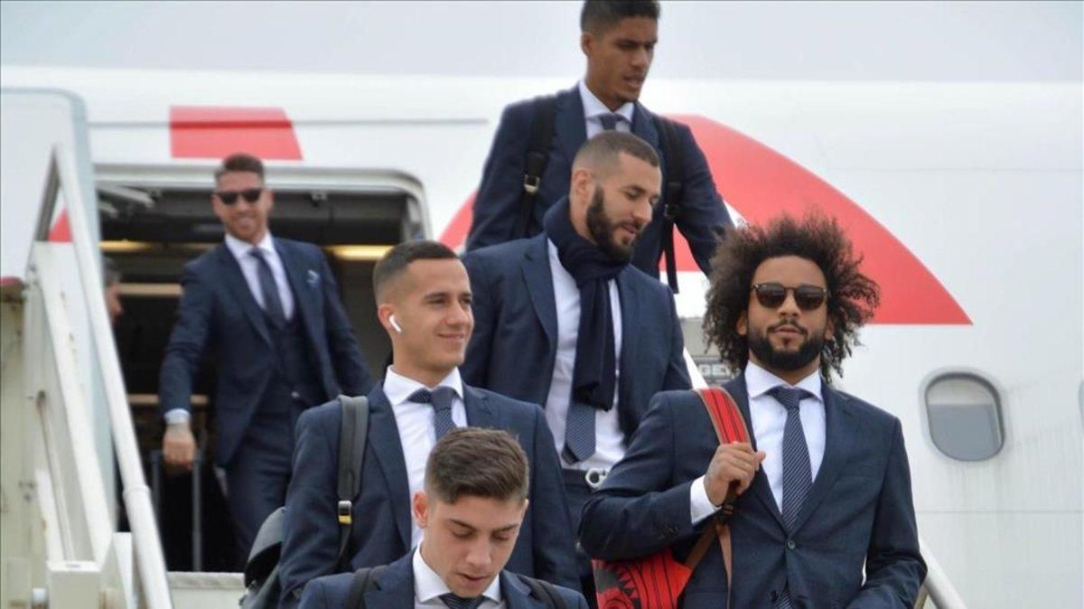 El Real Madrid viajará a Salamanca en avión El Real Madrid viajará a Salamanca en avión