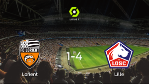 El Lille OSC se lleva los tres puntos a casa tras golear al Lorient (1-4) El Lille OSC se lleva los tres puntos a casa tras golear al Lorient (1-4)