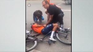 Así fue el accidente del ciclista colombiano, Egan Bernal