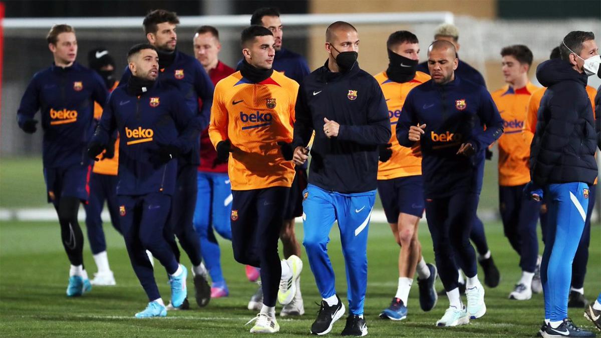 El Barça ya prepara el encuentro contra el Alavés