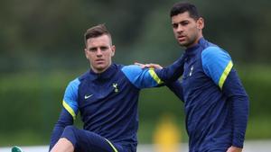 Lo Celso y Romero en el Tottenham