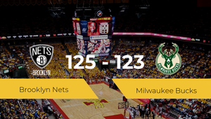 Brooklyn Nets se hace con la victoria contra Milwaukee Bucks por 125-123 Brooklyn Nets se hace con la victoria contra Milwaukee Bucks por 125-123