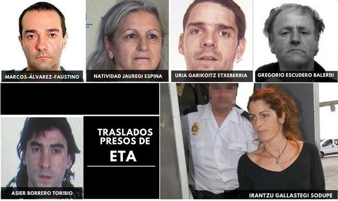 Interior finaliza el acercamiento de presos de ETA con ‘Amaia’ y otros cuatro etarras