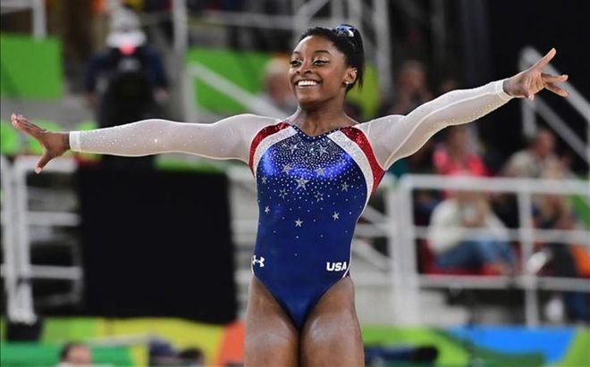 Simone Biles logró cinco medallas en Río Simone Biles logró cinco medallas en Río