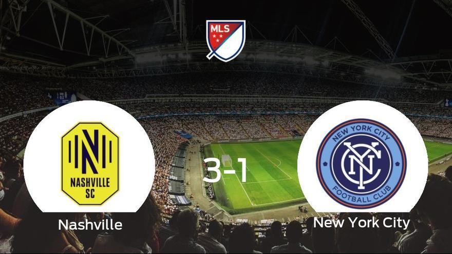 Nashville SC gets the victory against New York City (3-1)