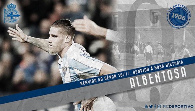 Albentosa ficha por el Deportivo Albentosa ficha por el Deportivo