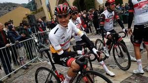 El ciclista español Juan Ayuso (UAE Team Emirates)