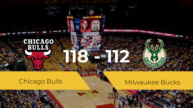 Chicago Bulls vence a Milwaukee Bucks (118-112) Chicago Bulls vence a Milwaukee Bucks (118-112)