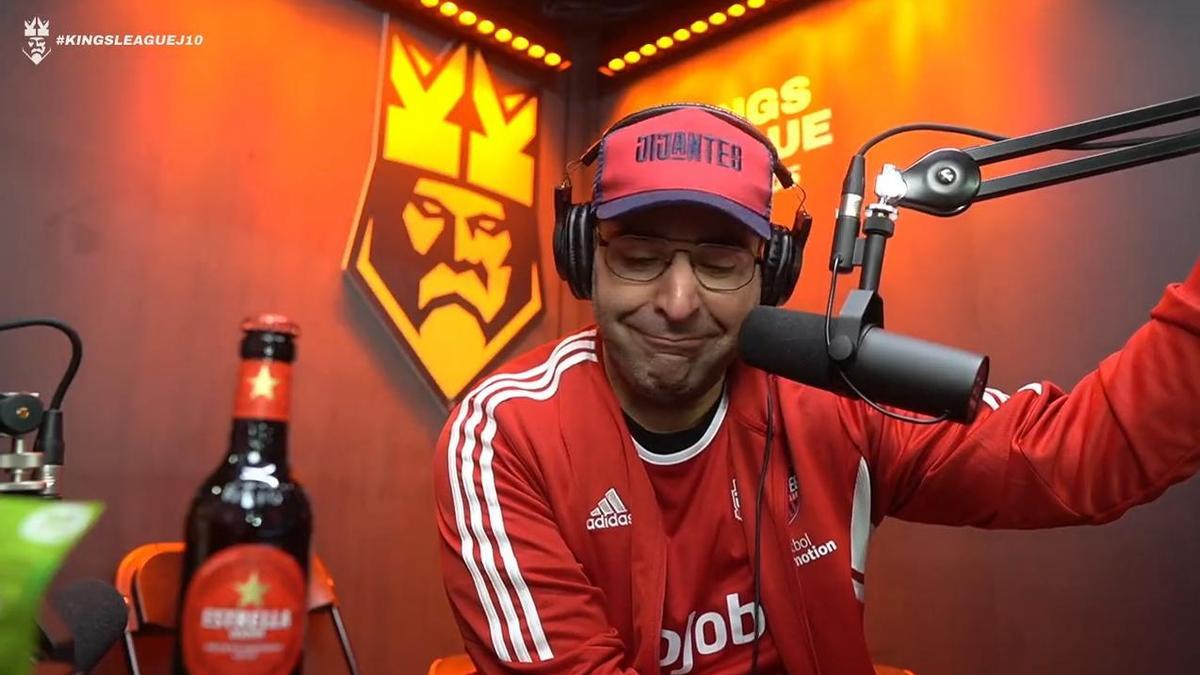 Un emotivo Gerard Romero lora tras la primera victoria de Jijantes FC en la Kings League