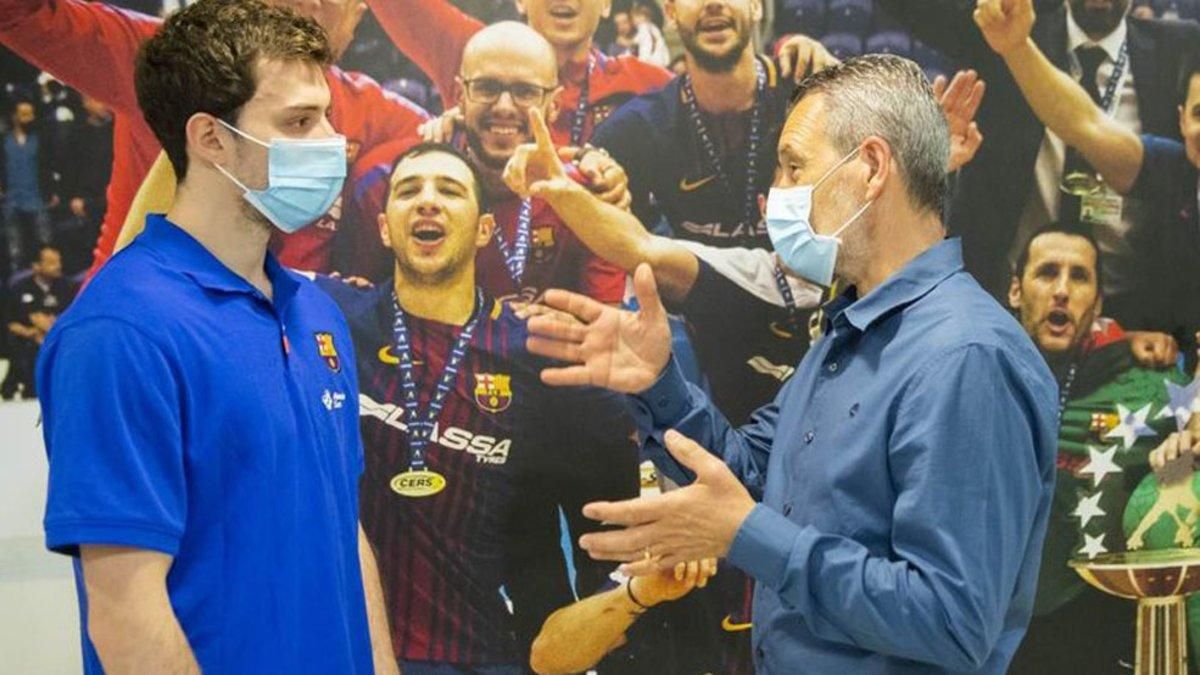 El canterano Sergi Llorca, refuerzo de lujo para el primer equipo El canterano Sergi Llorca, refuerzo de lujo para el primer equipo